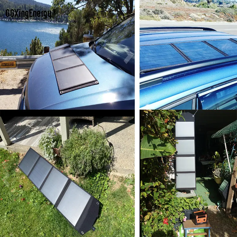 Portable Folding Solar Panels For Camping 